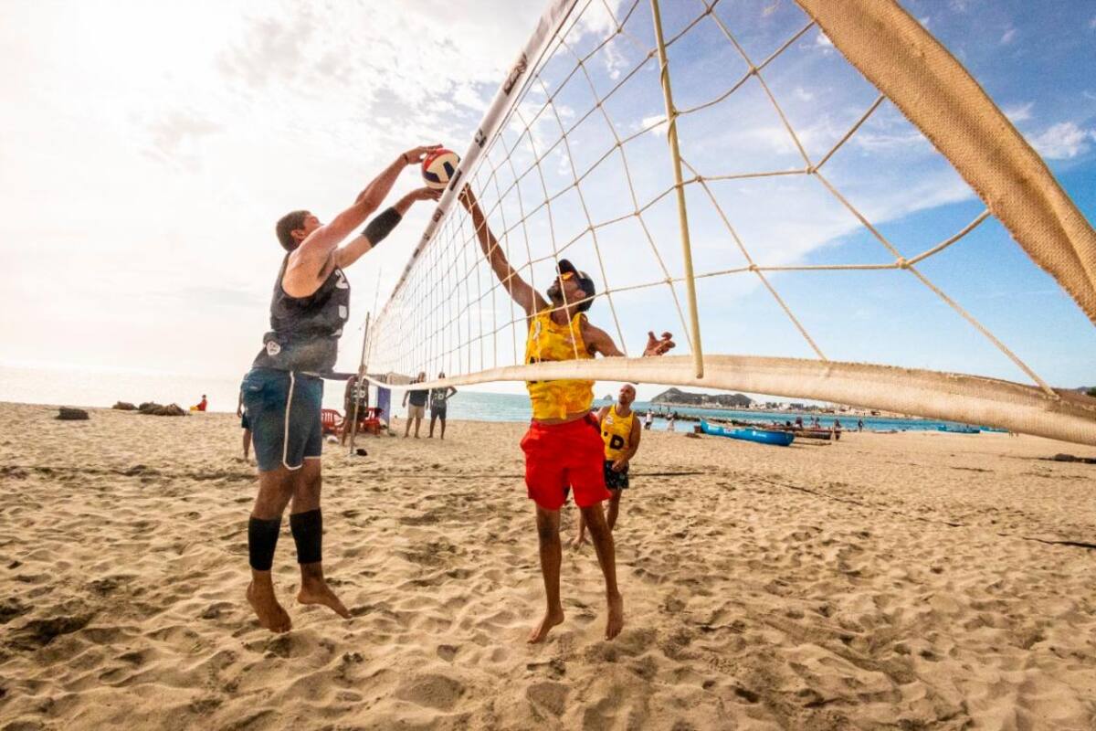 Con éxito se realiza en Cartagena el Gran Prix de voleibol playa