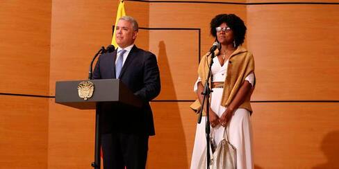 Mabel Torres, primera ministra de Ciencia y Tecnología en Colombia