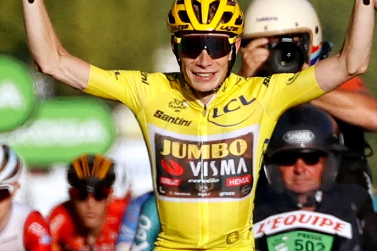 Tour de Francia: Jonas Vingegaard salió de la ballena