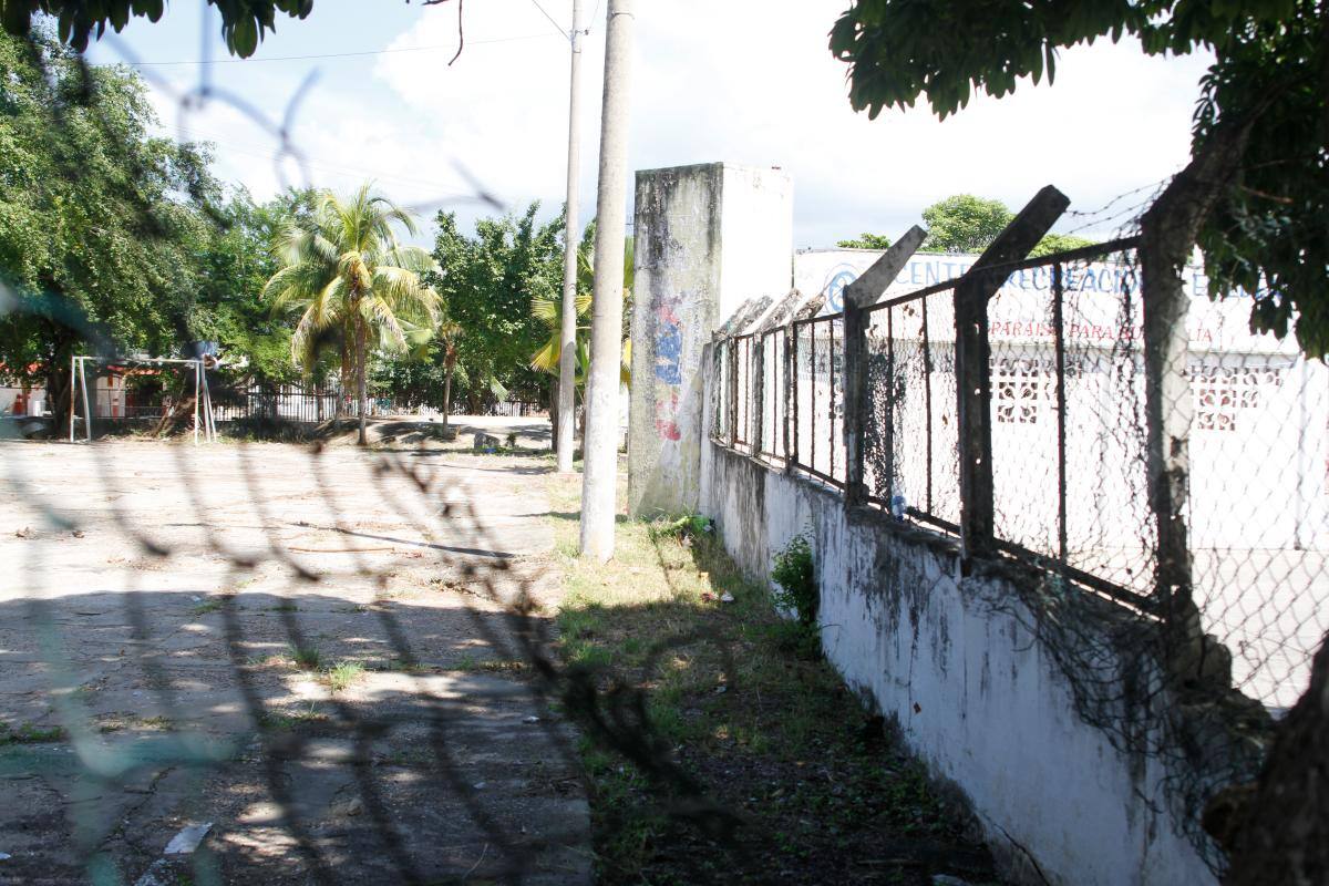 El centro recreacional está abandonado hace más de 15 años.