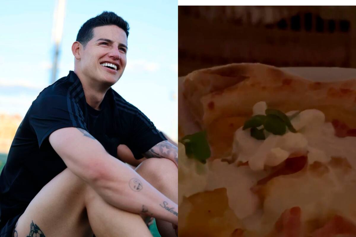 Video: apareció un gusano en plato del restaurante de James Rodríguez