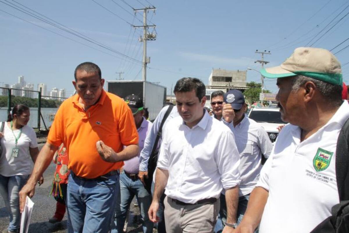 Simón Gaviria, estuvo por dos días en Cartagena. Luis Aparicio/ El Universal