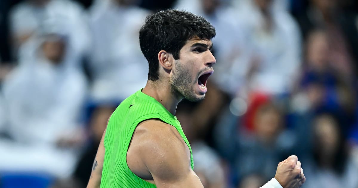 Carlos Alcaraz came back and reached the semifinals of the Doha Open