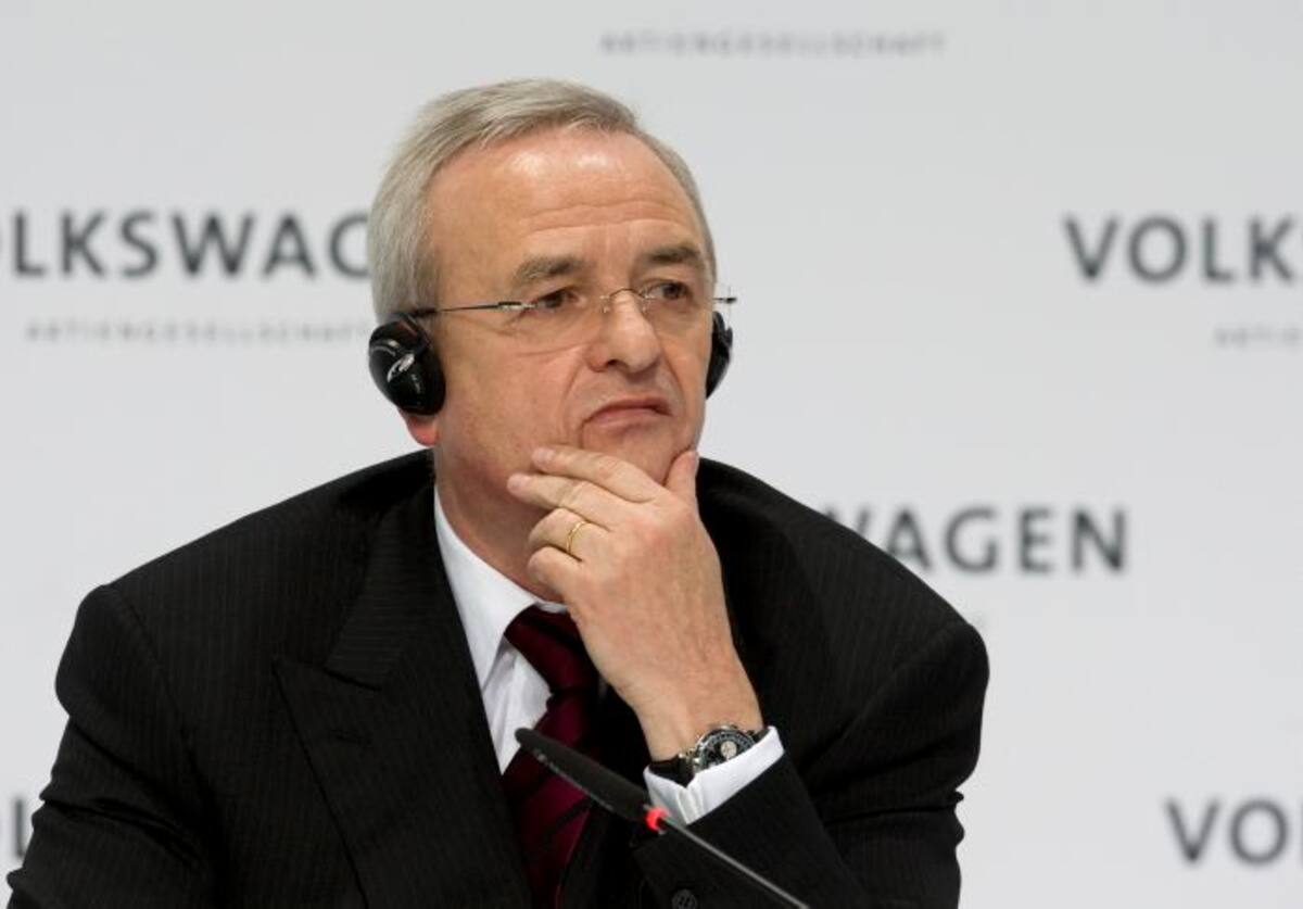 Martin Winterkorn, ex director general de Volkswagen. AP JOERG SARBACH