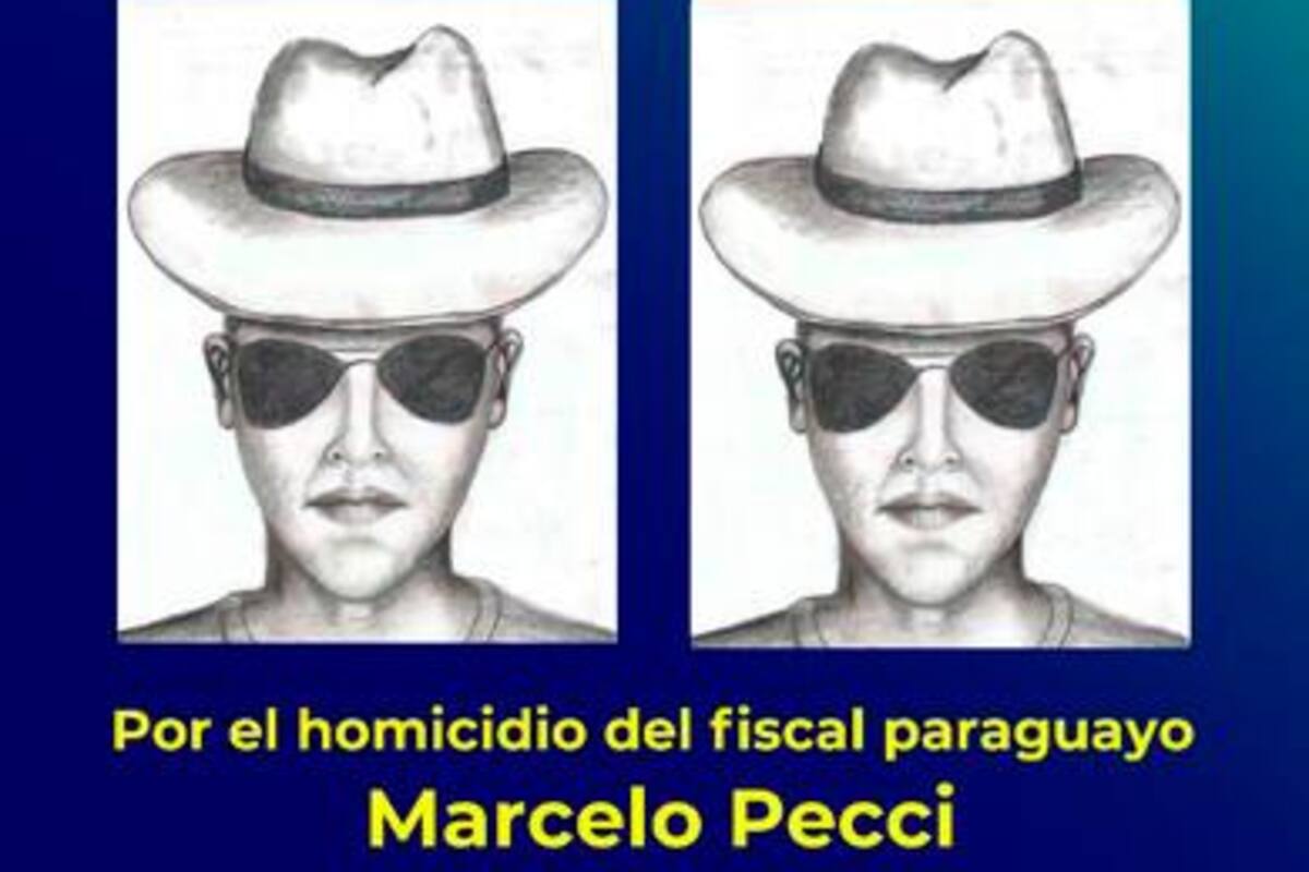 Revelan retrato hablado de presunto asesino del fiscal Marcelo Pecci