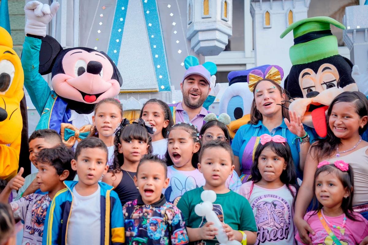Más de cuatro mil niños y niñas disfrutaron del Día de la Niñez en Magangué