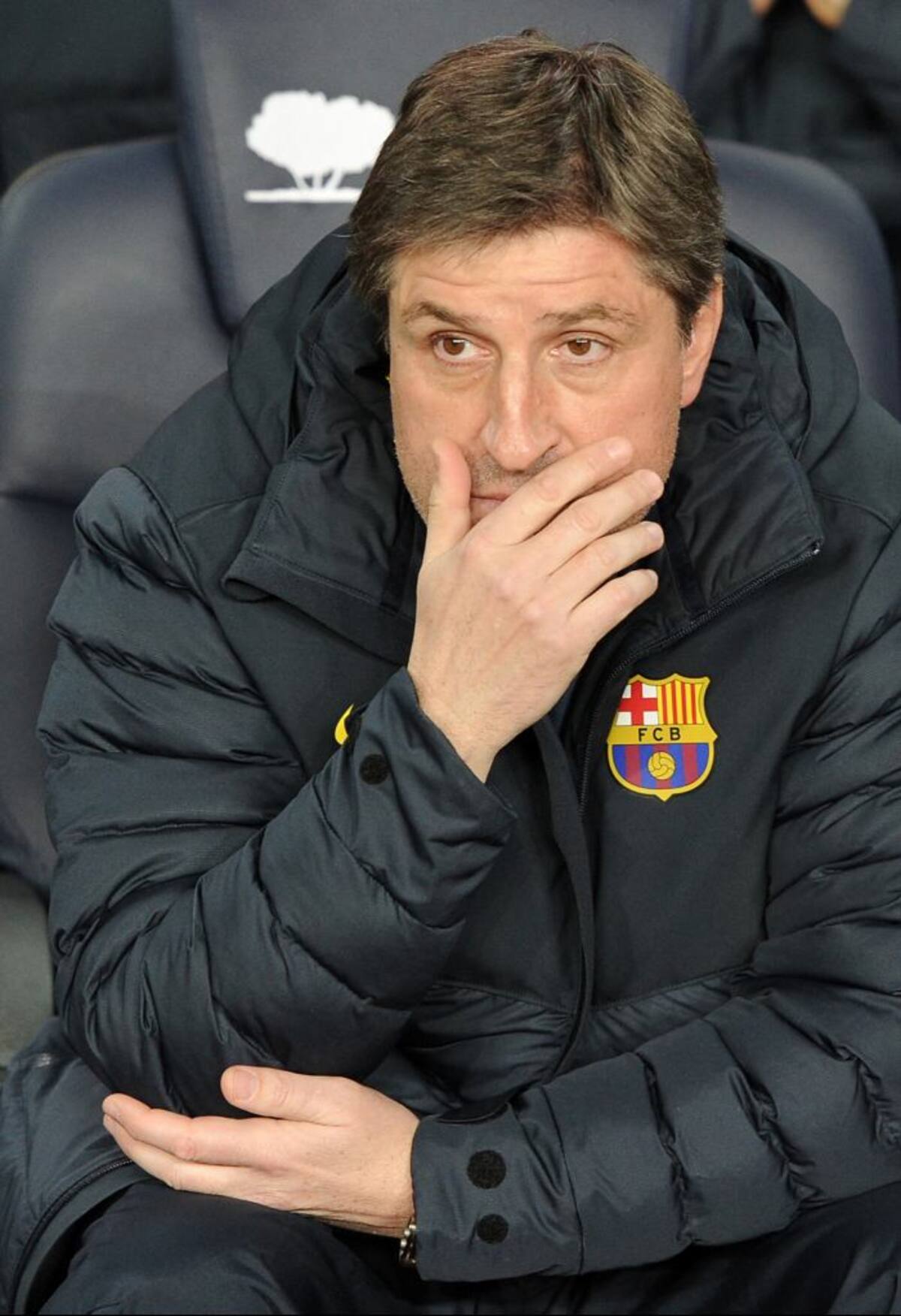Jordi Roura, técnico del Barcelona, reconoce que el equipo ha tenido "un bajón". AFP