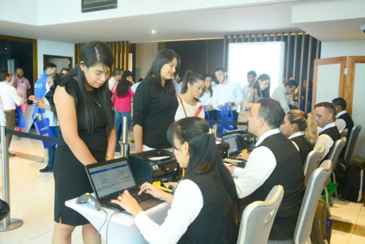 En Cartagena se realizó esta semana el Congreso sobre Gestión de Tendencias y Riesgos, organizado por ARL Sura. Colombia. Foto: Cortesía Sura.