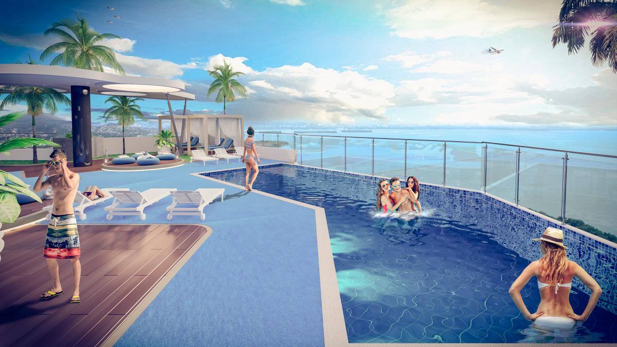 Piscina para adultos de Mediterránea.