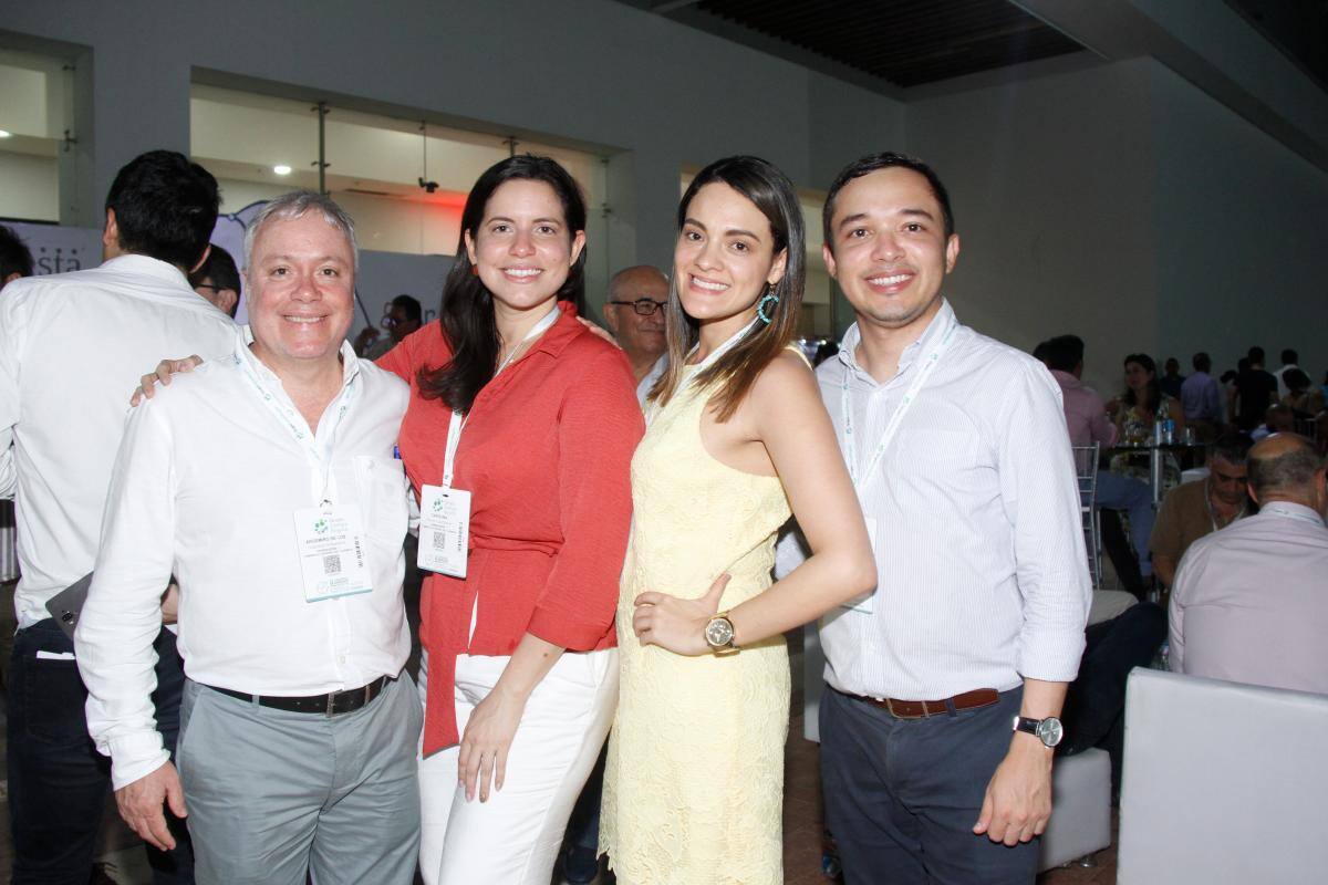 Argemiro Taboada, Carolina Palacio, Sonia Vargas y Miguel Pietro.
