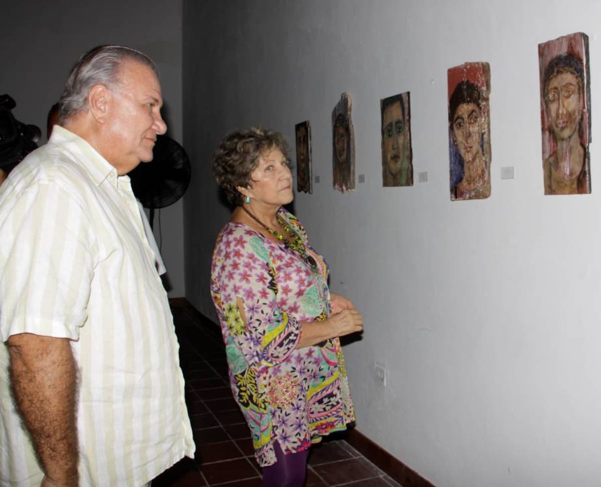 Manuel Domingo Rojas y Gloria Triana.