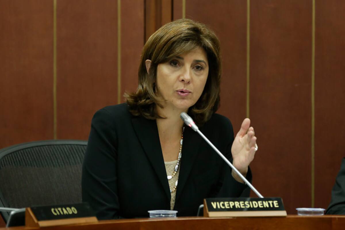 La canciller María Ángela Holguín. COLPRENSA