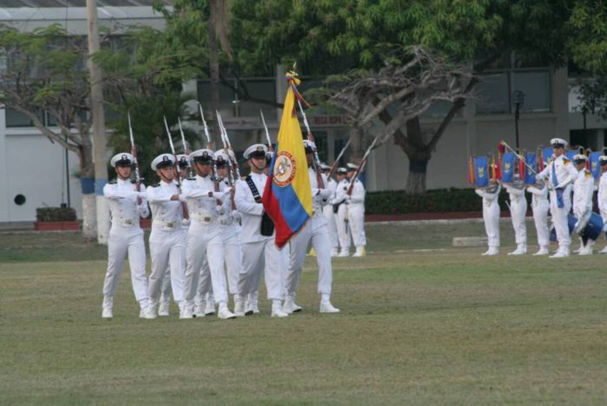La ceremonia se realizará en el Patio de Banderas de la Escuela Naval. Cortesía