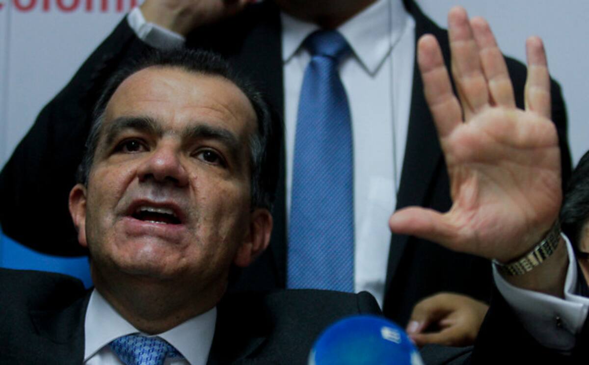 Óscar Iván Zuluaga, candidato presidencial por el Centro Democrático. COLPRENSA