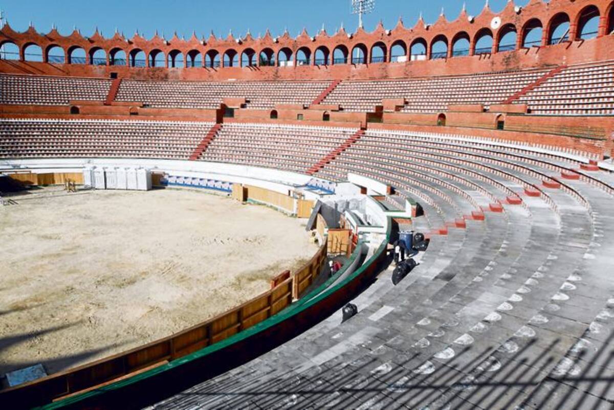 La Plaza de Toros se ve limpia y adecuada luego del concierto Tsunami Vallenato. JULIO CASTAÑO