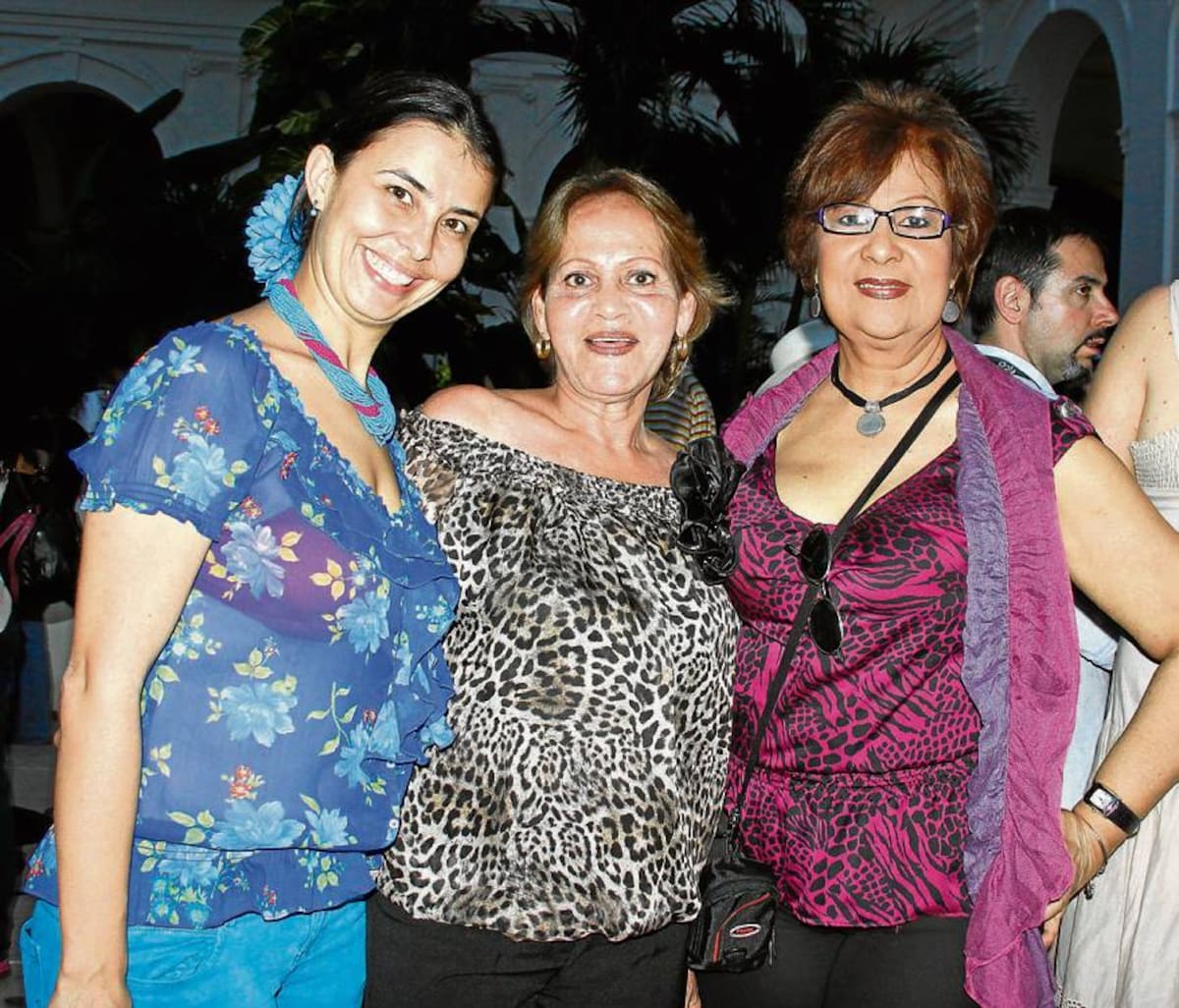 Paola Cavalli, Ada Vergara, actriz de la película Sin Palabras y Magdalena Ferrer.