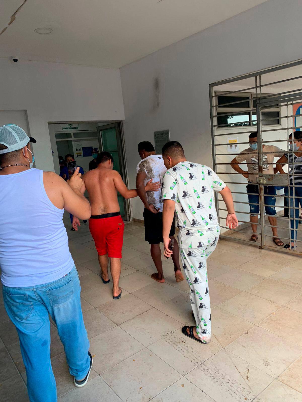 Los heridos fueron trasladados al hospital de Chinú.
