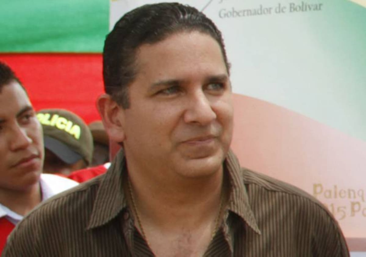 Juan Carlos Gossaín, gobernador de Bolívar. ARCHIVO
