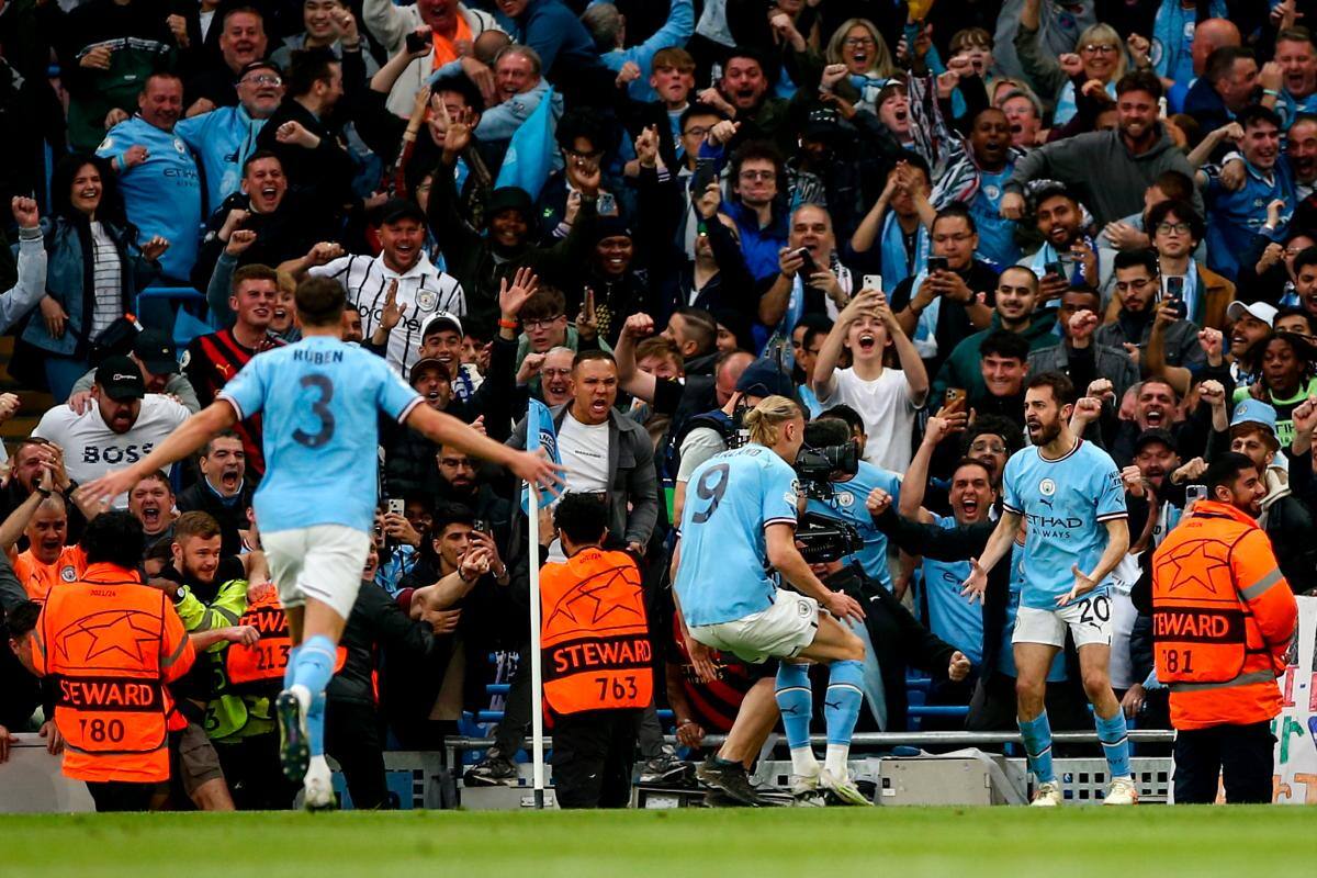 Manchester City goleó al Real Madrid y jugará la final de la Champions