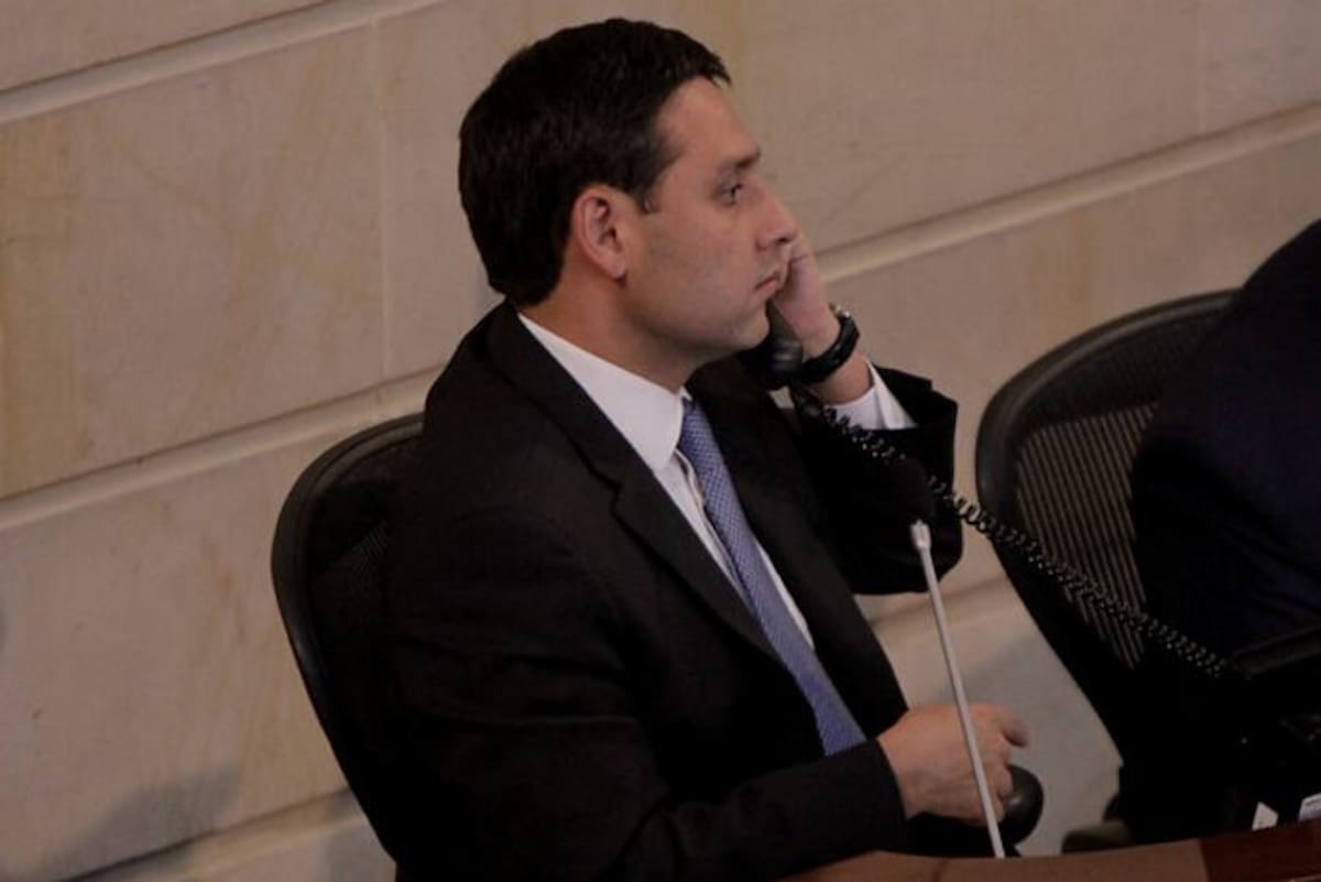Mauricio Lizcano, presidente del Senado. //Colprensa.