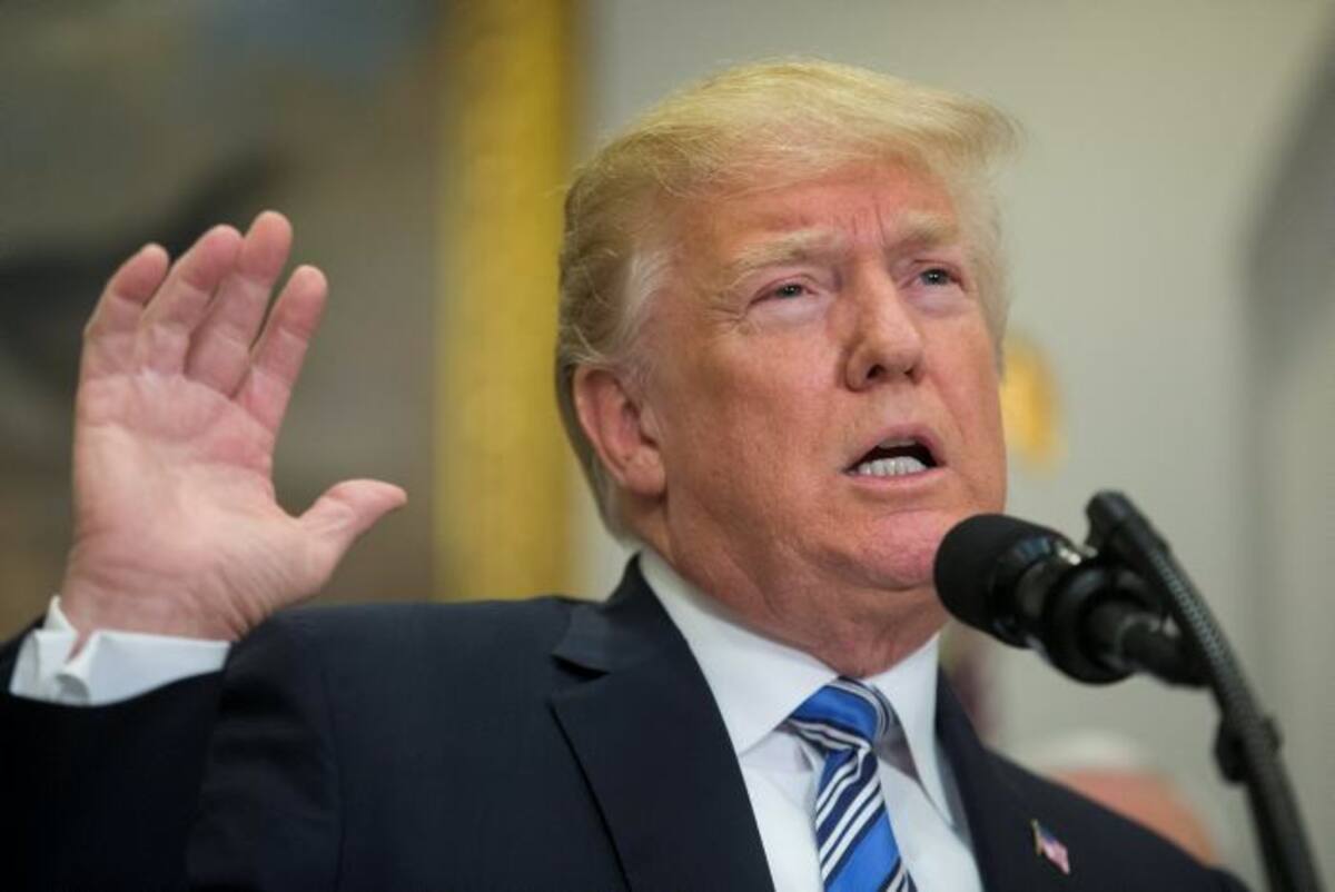 El actual mandatario de Estados Unidos, Donald Trump, visitará el país en abril. EFE