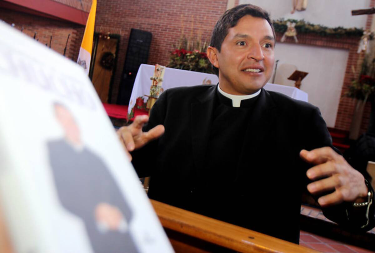 Jesús Hernán Orjuela, más conocido como el padre Chucho COLPRENSA