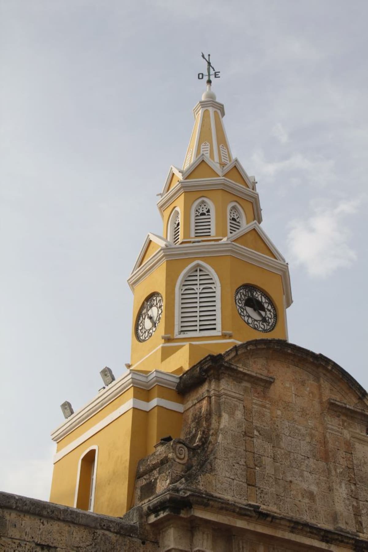 La Torre del Reloj, sitio emblemático de Cartagena KAILLINE GIRALDO - EL UNIVERSAL -