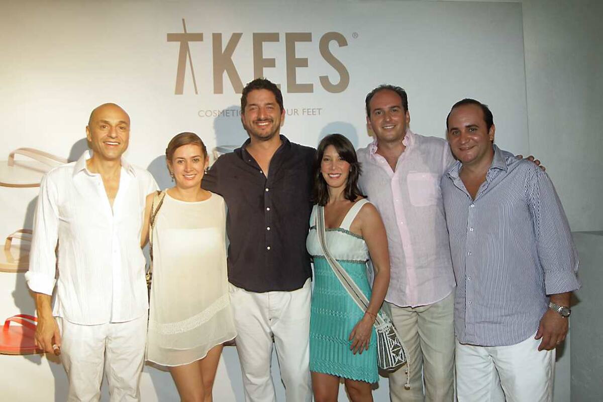 Serafino Iacono, María Paula Mejía, Jessie Burnett, Ligia Donado, Diego Pardo y Nicolás Urrea.