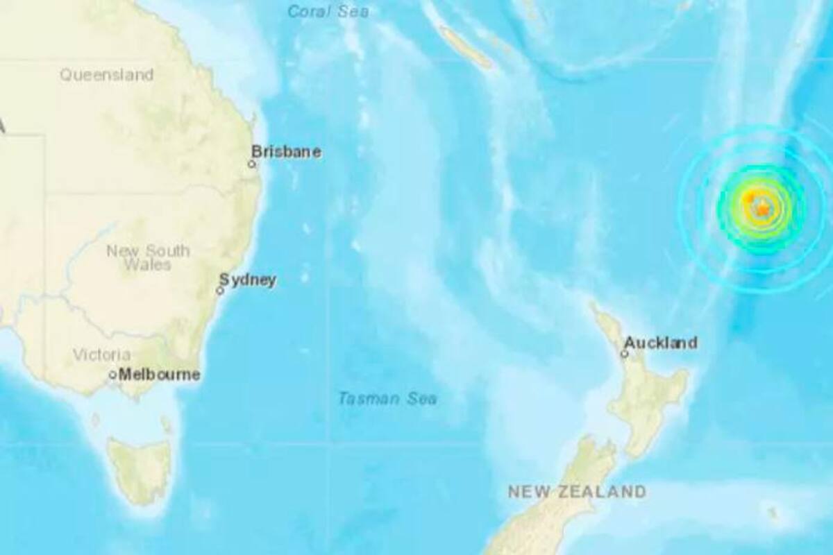 Alerta de tsunami en zonas del Pacífico por nuevo sismo cerca de Nueva Zelanda