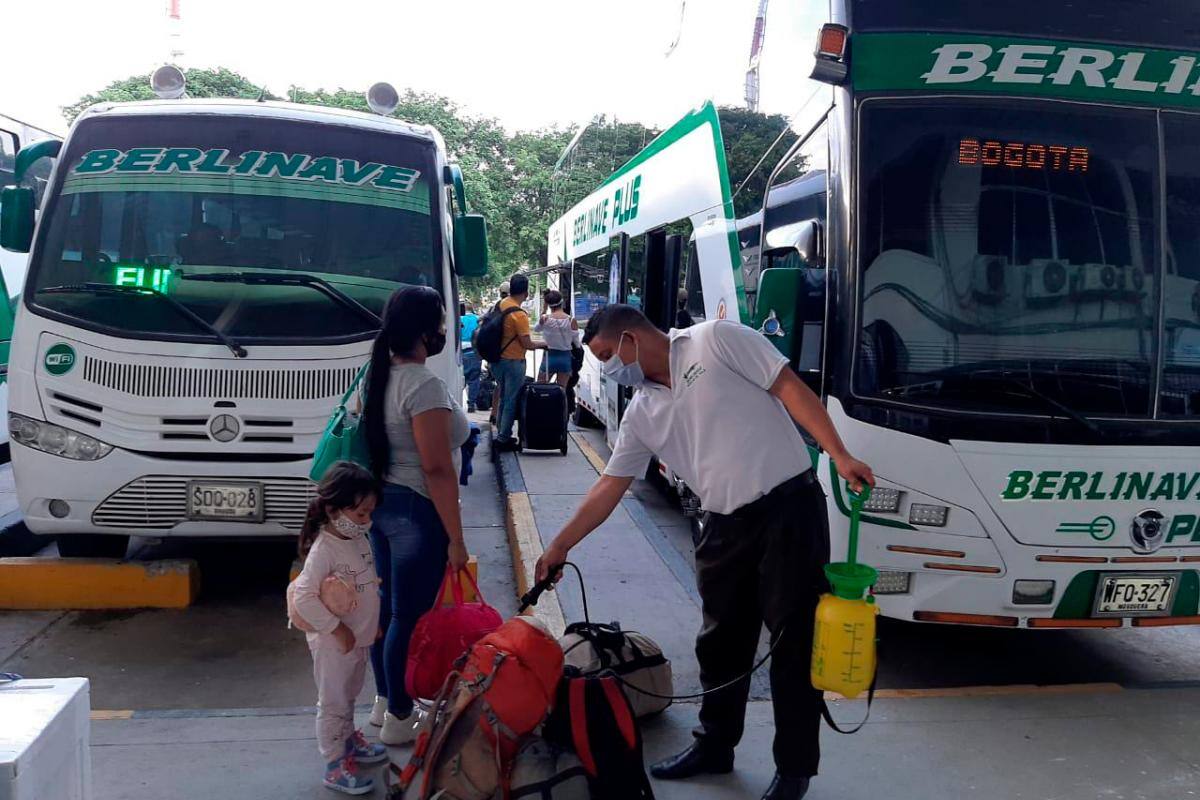 Unos 42 mil pasajeros se movilizarán por la Terminal de Transporte de Santa Marta