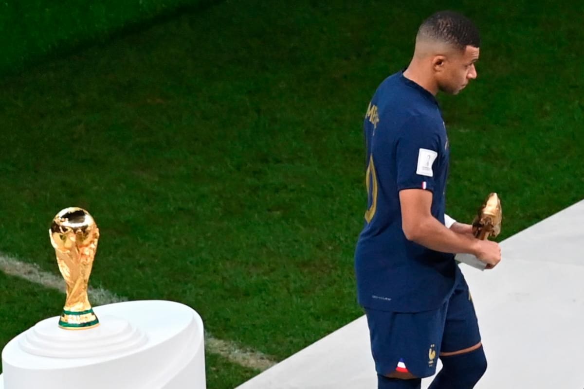 El triplete más doloroso de Kylian Mbappé