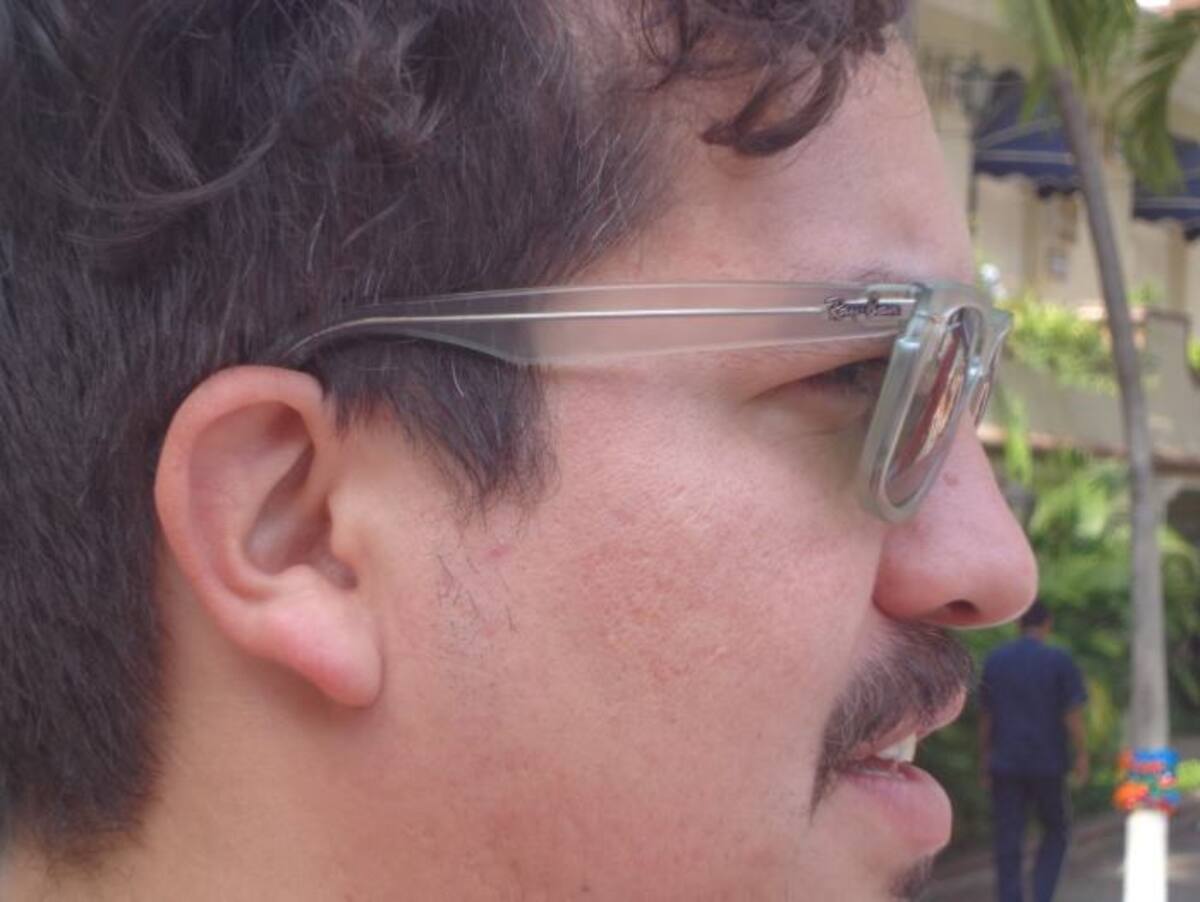 Mario Galeano, uno de los artífices de Onda Trópica, en el Carnaval de las Artes. Gustavo Tatis-El Universal