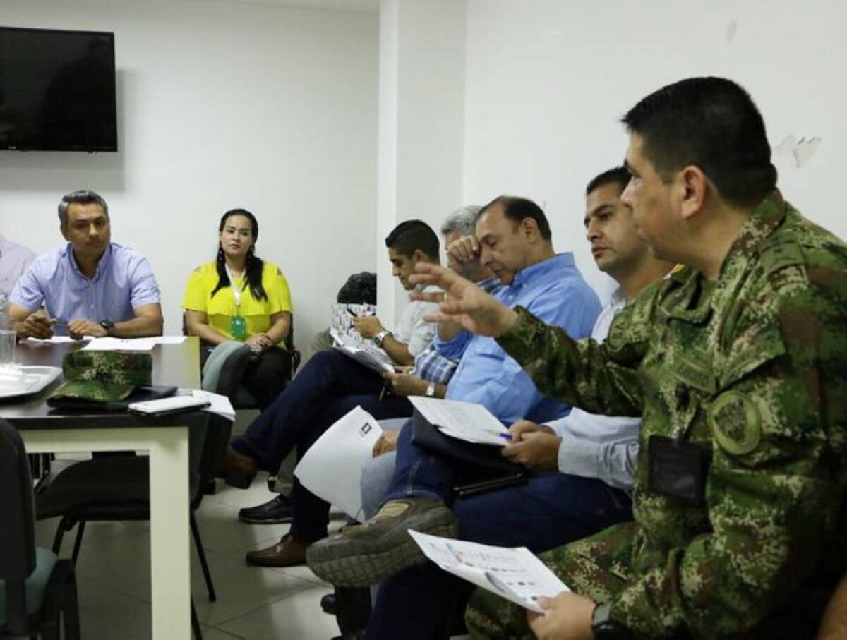 Autoridades analizan amenazas a líderes sociales en Córdoba. Cortesía