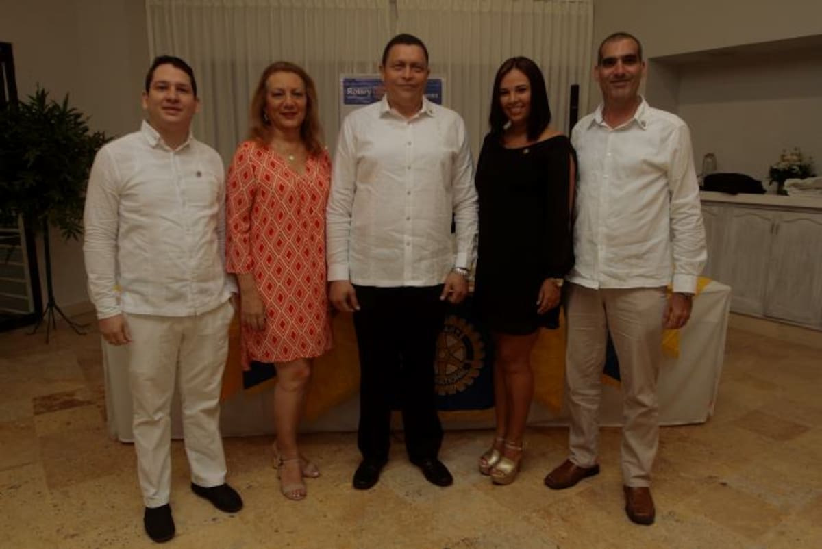 Ewell Wilcox, Cecilia Vélez, Cassio Támara, Iris Santis y Francisco Diazgranados. LUIS HERRÁN - EL UNIVERSAL.