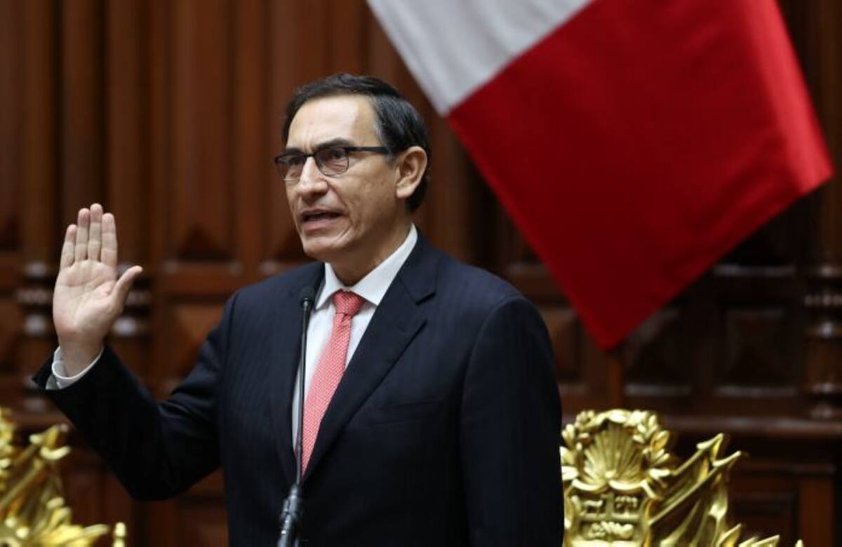 Martín Vizcarra, nuevo presidente de Perú. EFE.