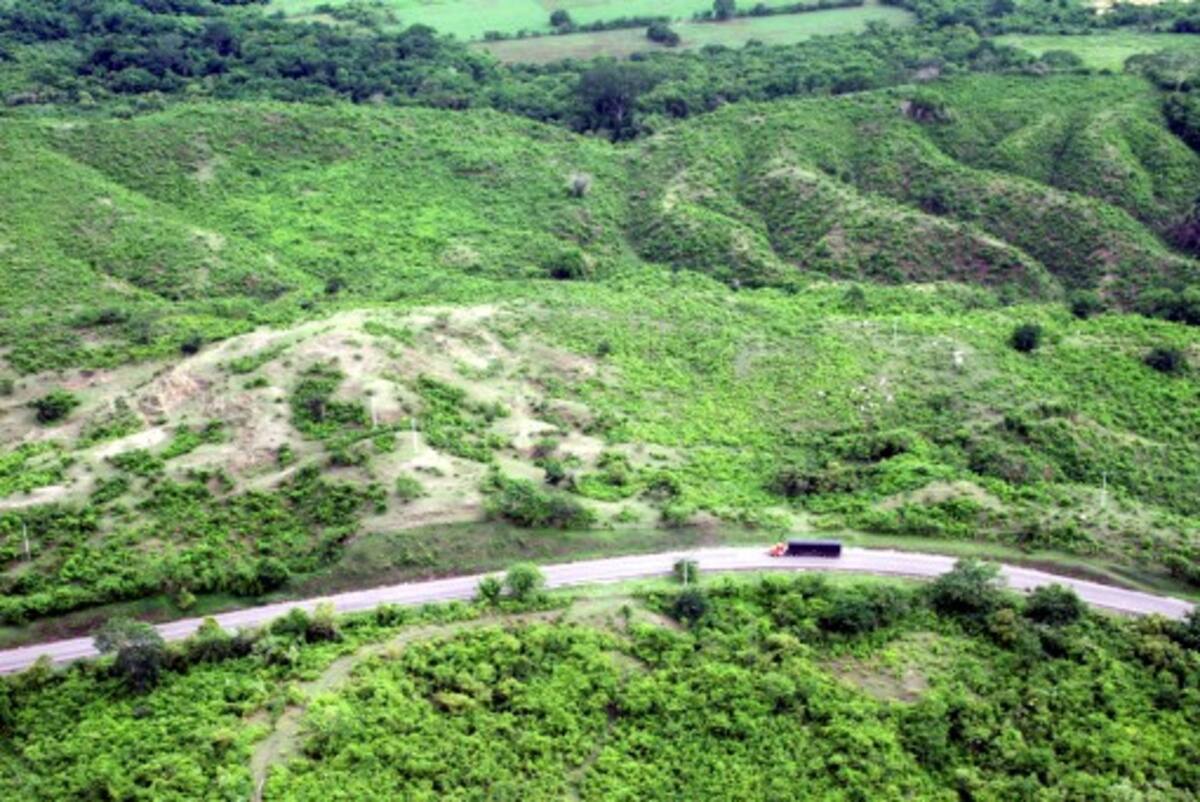 Panoramica de los Montes de María. ARCHIVO