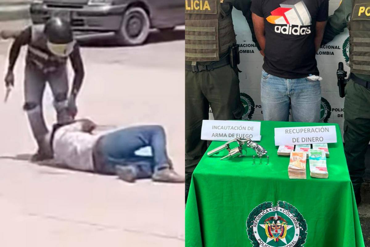 Cae fletero que hurtó $47 millones y en su escape disparó contra policías