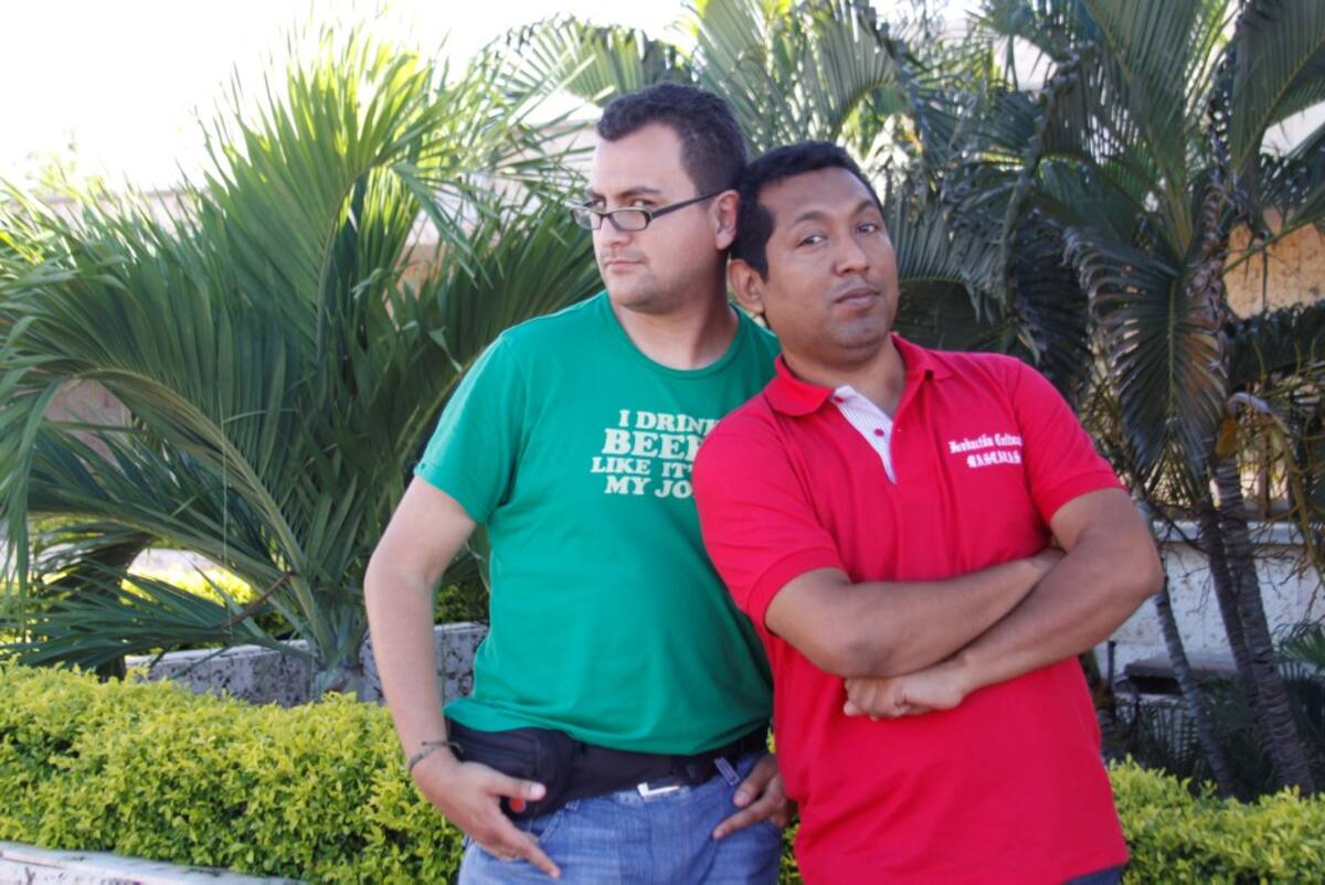 Cuenteros David Garcia y Reinaldo Ruíz . Lorena Henríquez Laborde