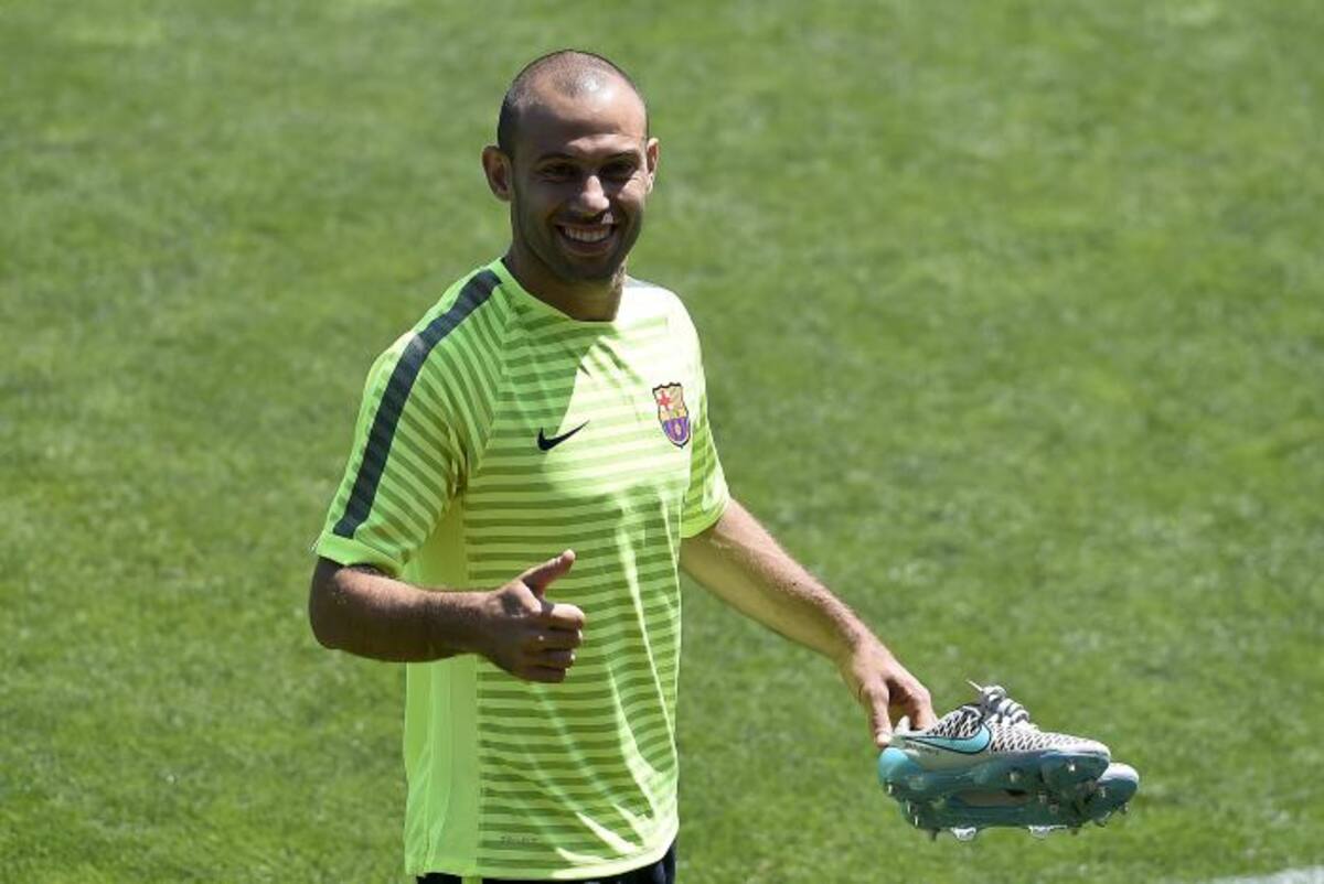 Javier Mascherano. AFP JOSEP LAGO