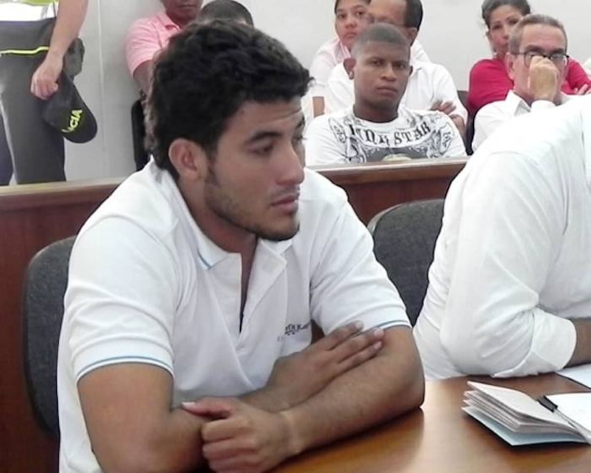 Ronny Alberto Villa Ariza, homicida de Riyerlin, espera que se le dicte sentencia condenatoria. Archivo