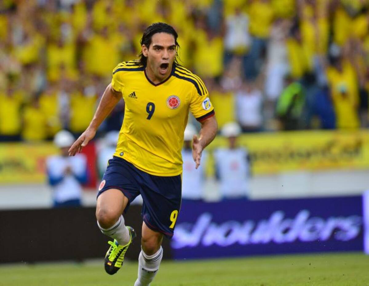 Radamel Falcao ya suma siete goles a lo largo de las Eliminatorias. AFP