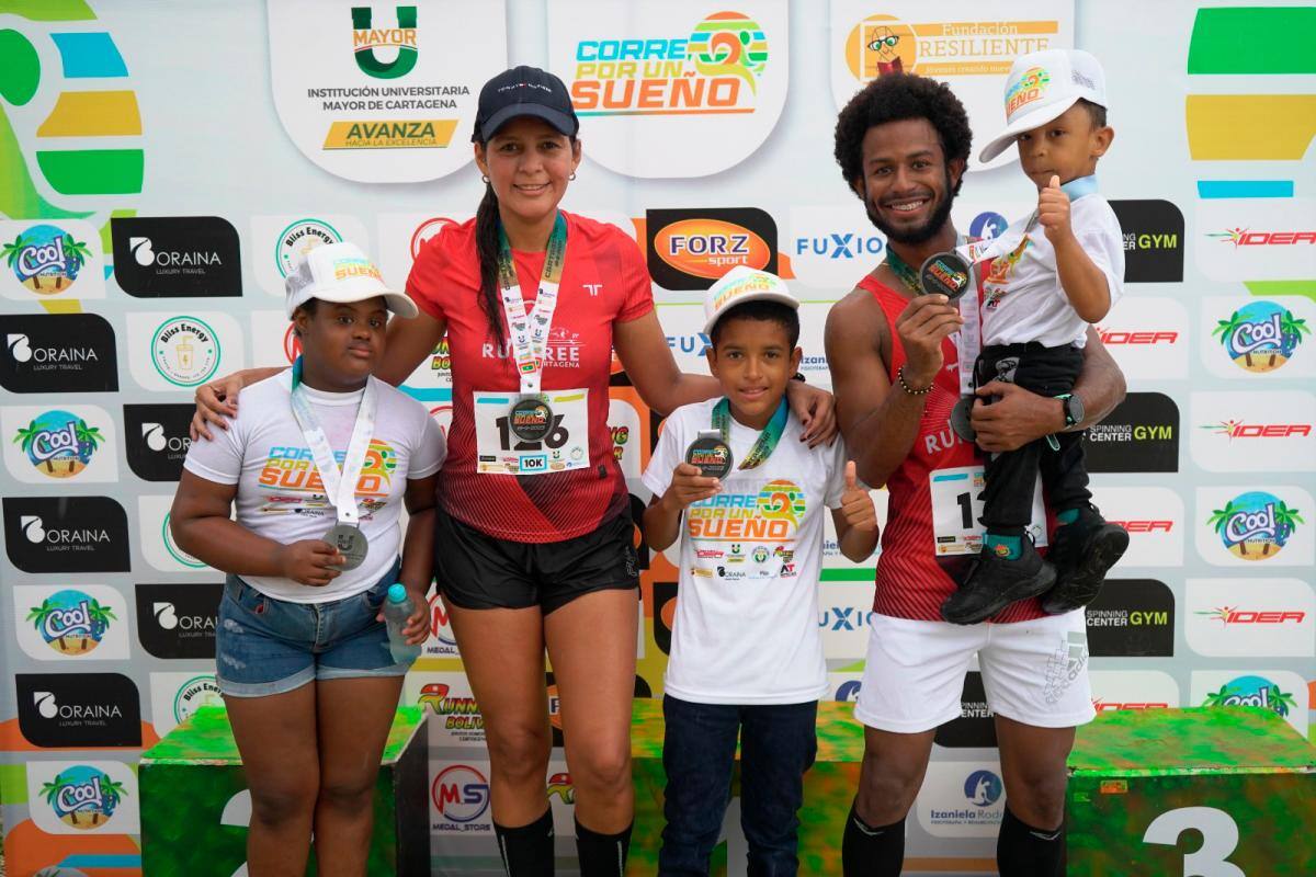 “Corre por un Sueño” tuvo dos ganadores y ayudó a los niños más necesitados