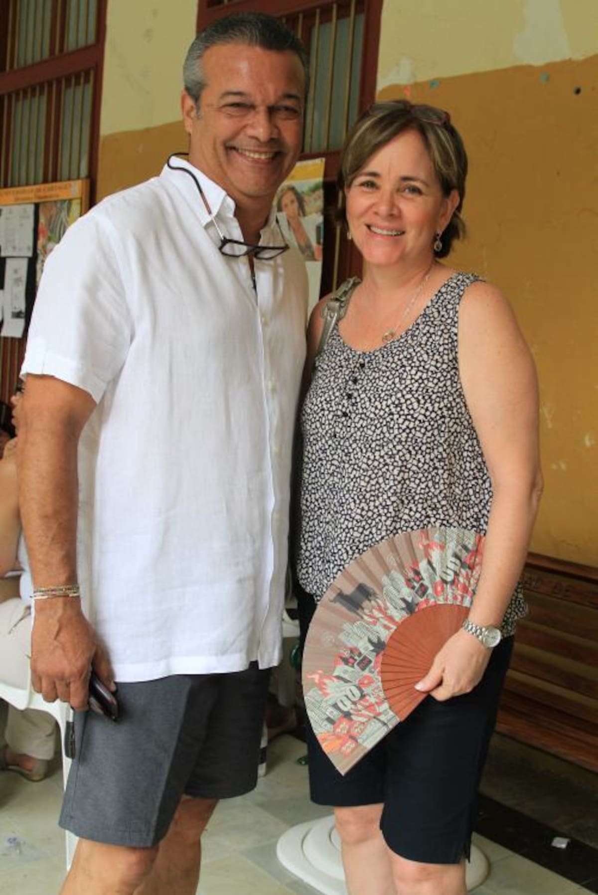 Álvaro Corena y Luchy Guerrero.