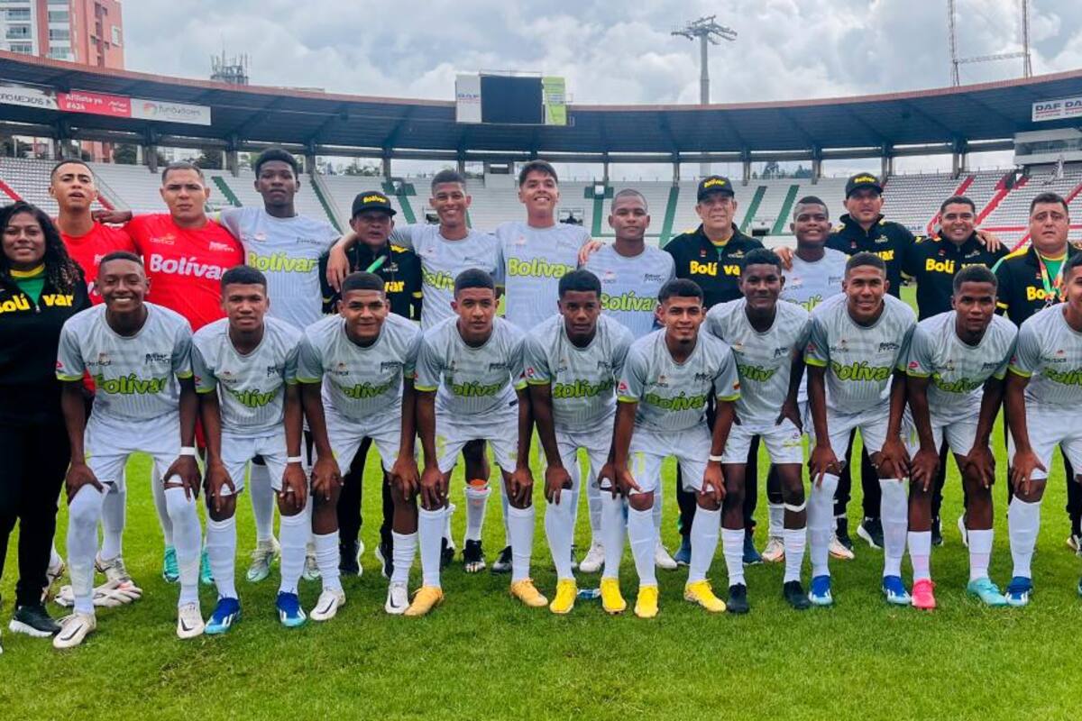 Juegos Nacionales: Bolívar debuta en fútbol con empate ante Antioquia
