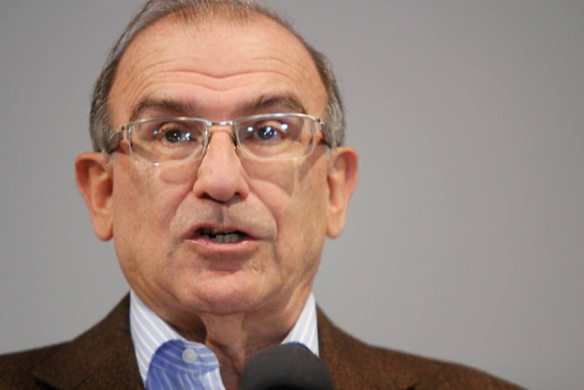 Humberto De la Calle, jefe negociador del Gobierno de Colombia en los diálogos de paz con la guerrilla de las Farc. COLPRENSA
