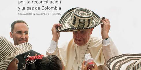 Publican libro sobre visita del papa Francisco a Colombia