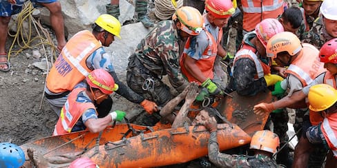 EE. UU. activa apoyo forense para Nepal tras la tragedia de las riadas
