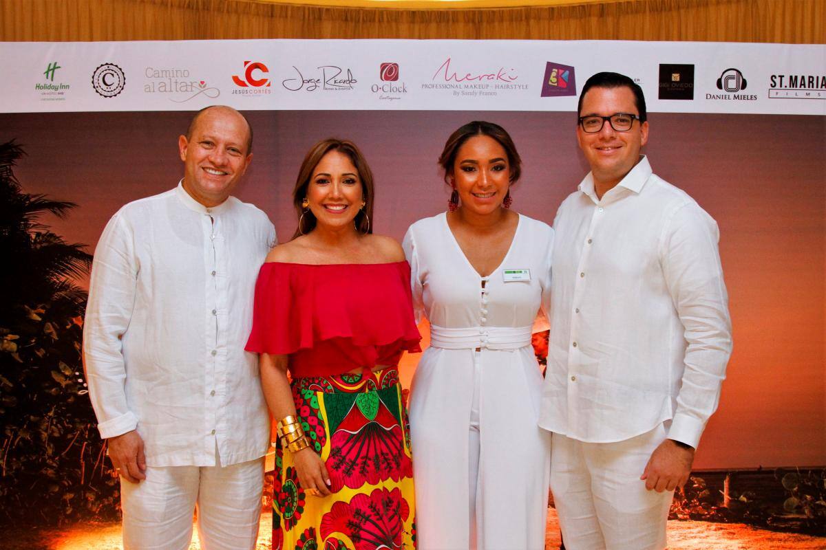 Elkin Salazar, Gigi Oviedo, Yorelys Ríos y Alejandro Manfredonio.//Fotos: Nayib Gaviria - El Universal.
