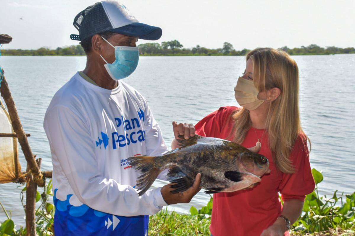 Ocho cuerpos de agua en el Atlántico serán repoblados con peces