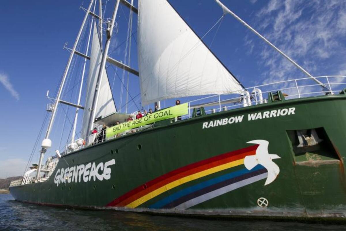El barco reemplaza al Rainbow Warrior II, que funcionó entre 1989 y 2011. CORTESÍA GREENPEACE